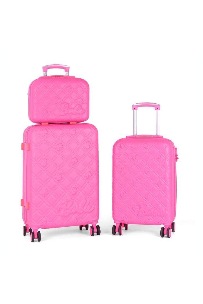 Kit de Malas de Viagem 3 Peças Barbie Lux