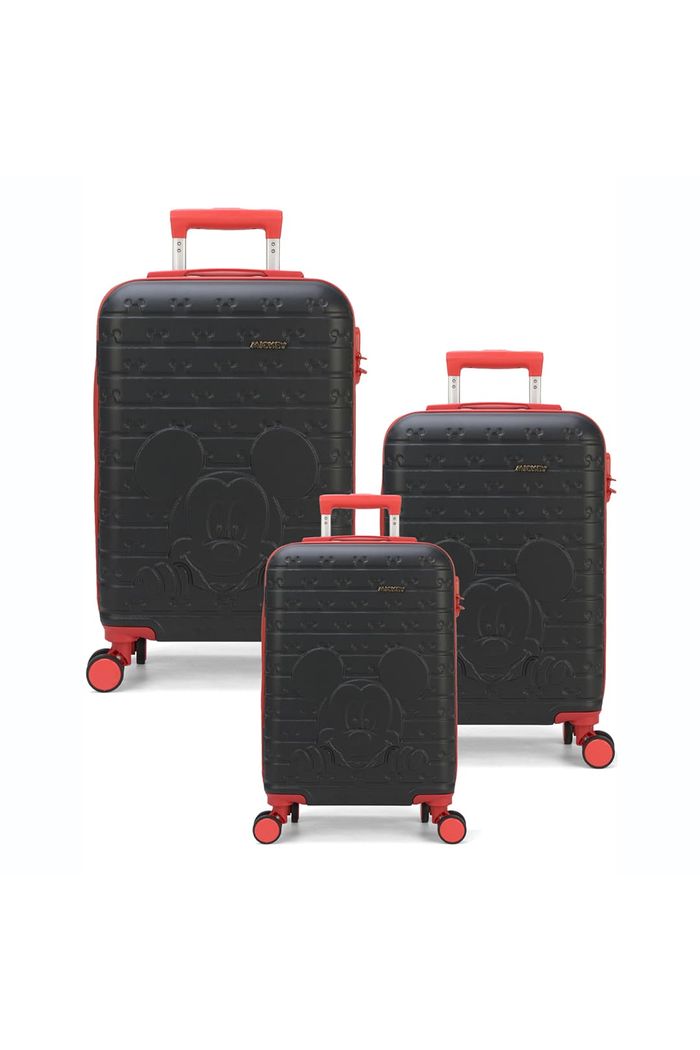 Kit de Mala de Viagem 3 Peças Mickey Mouse Happy