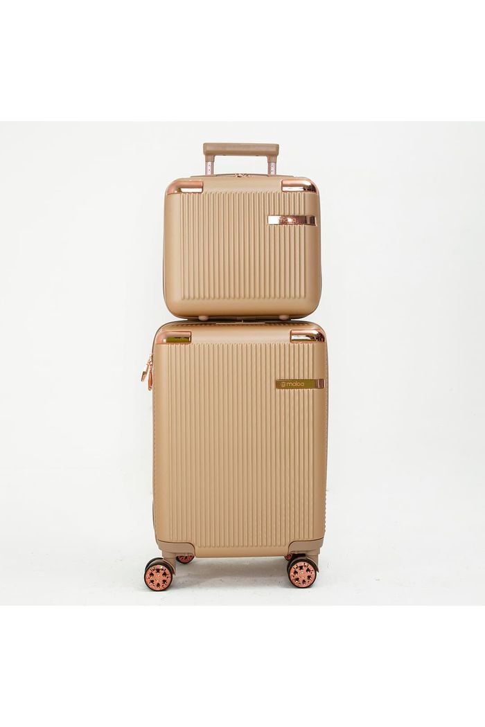 Conjunto de Mala Pequena de Bordo 10kg e Frasqueira Croacia Maloa Fendi