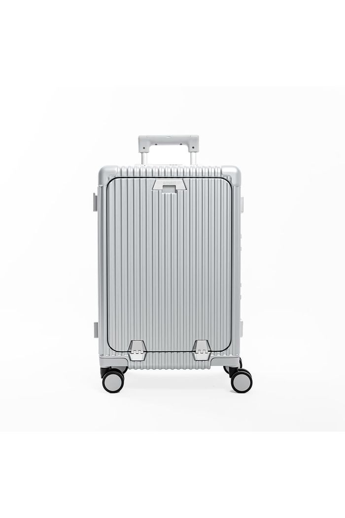 Mala de Viagem Pequena de Bordo 10 kg Policarbonato Suécia Prata