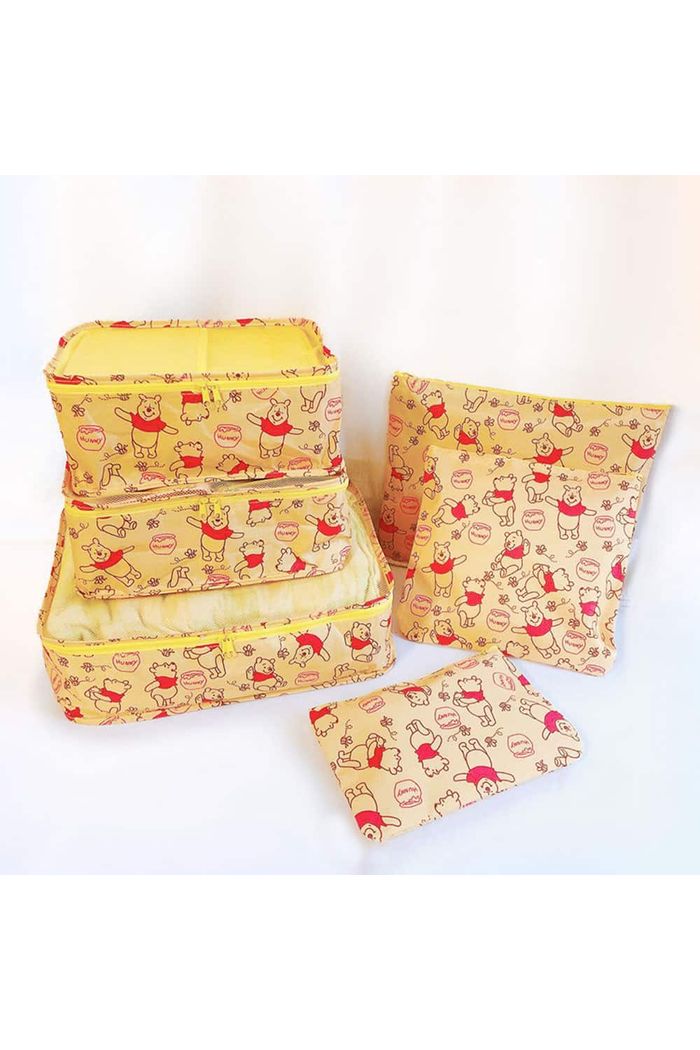 Kit Organizador De Mala 6 Peças Puff