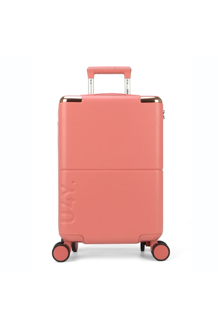 Mala de Viagem Grande 32kg com Expansor Katerini Rosa