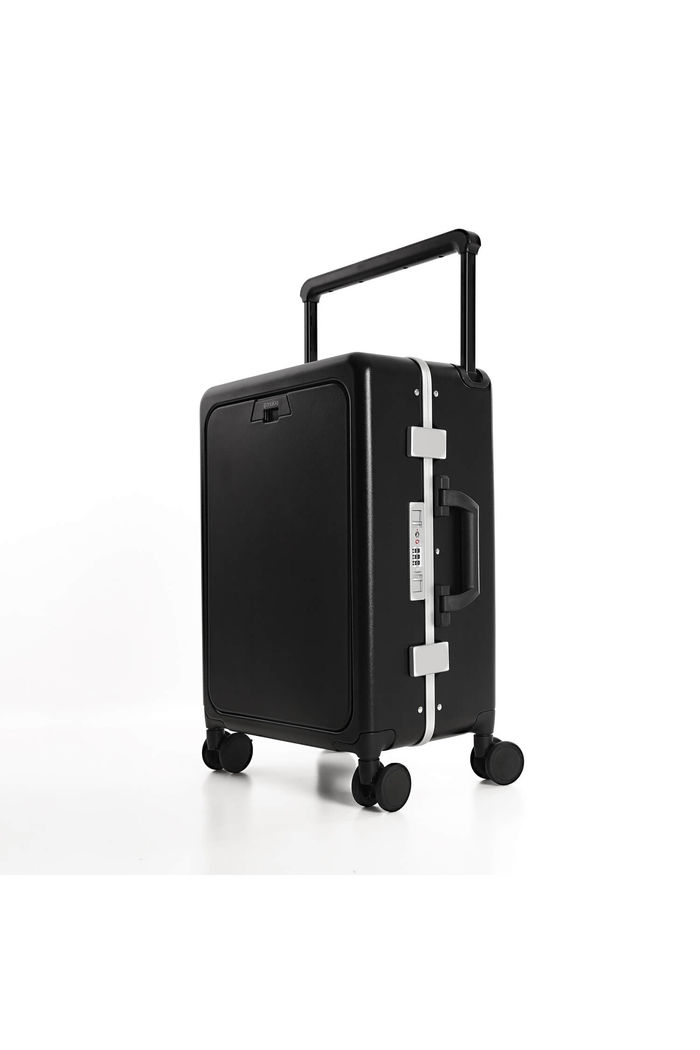 Mala de Viagem Pequena de Bordo 10 kg em Policarbonato Berlim Maloa Preto