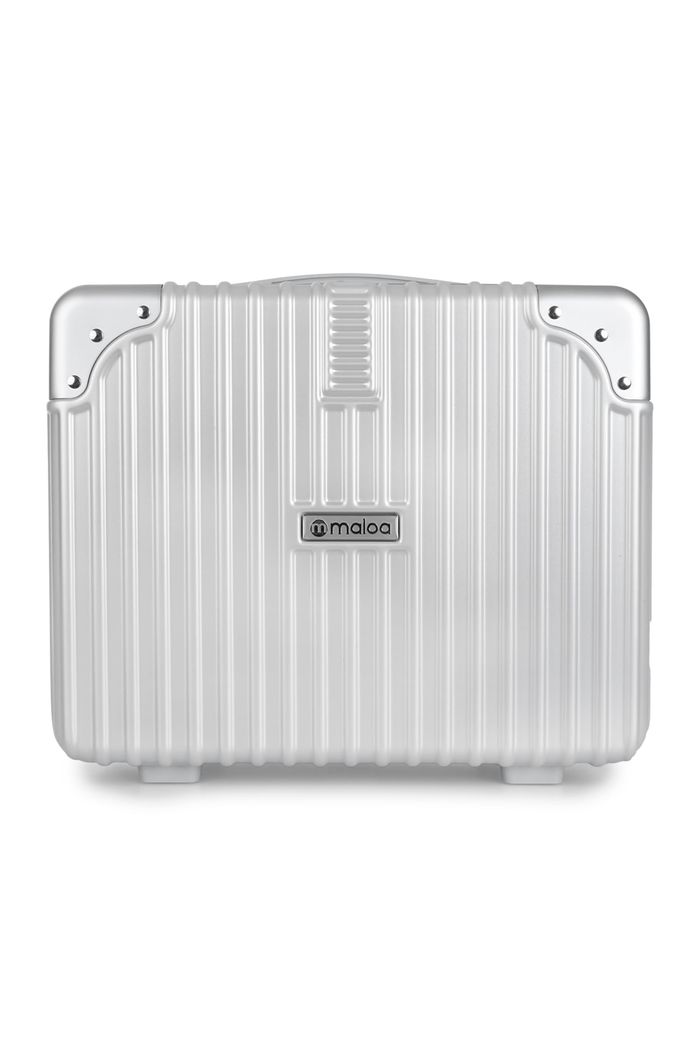 Frasqueira 15 Polegadas Policarbonato ABS Noruega Maloa Prata