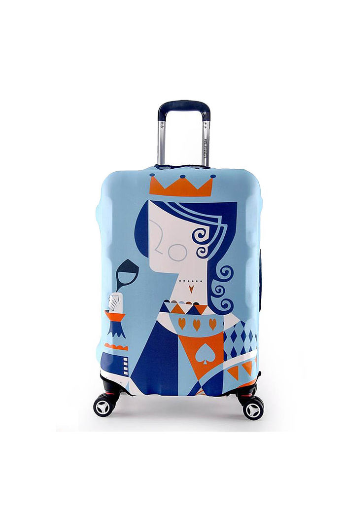 Capa de Mala Maloa Alça Tradicional Rainha Azul