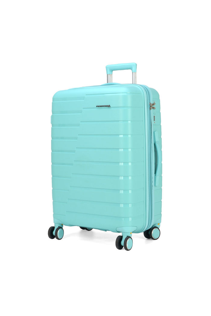 Mala de Viagem Grande 26 Chamonix Verde em polipropileno e com expansor