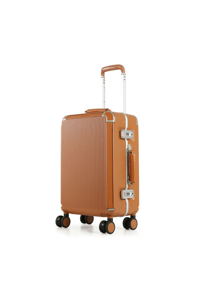 Mala de Viagem Pequena de Bordo 10kg em Policarbonato Vienna Maloa Marrom