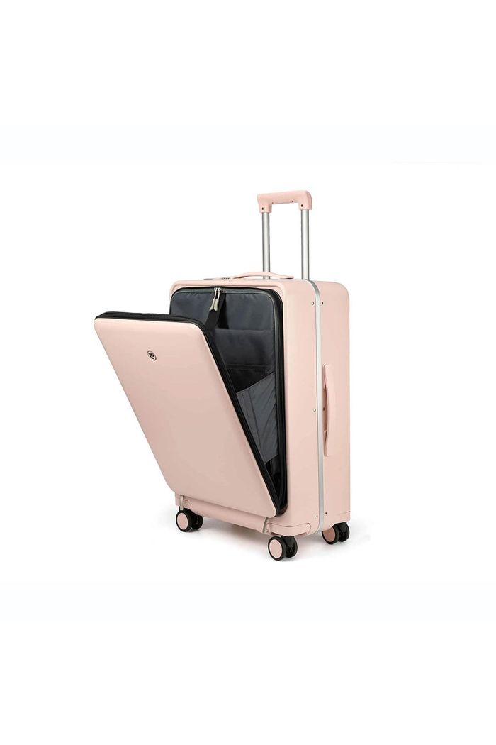 Mala de Viagem Pequena de Bordo 10 kg em Policarbonato Bélgica Maloa Rosa