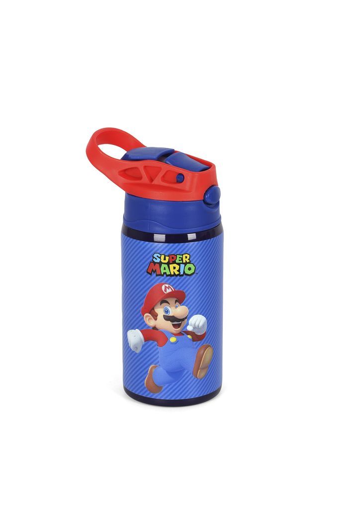 Garrafa de Água em Aço Inoxidável 500ml Super Mario Azul