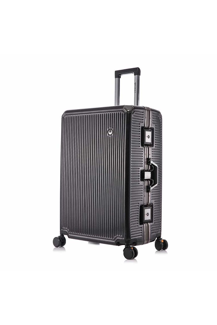 Mala De Viagem Grande 32kg Ametista Intract Prata