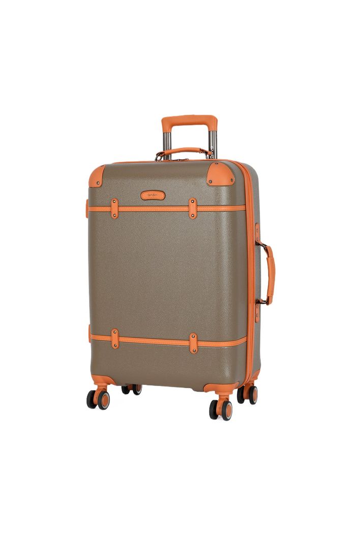 Mala de Viagem Media 23kg em ABS Atena Champanhe