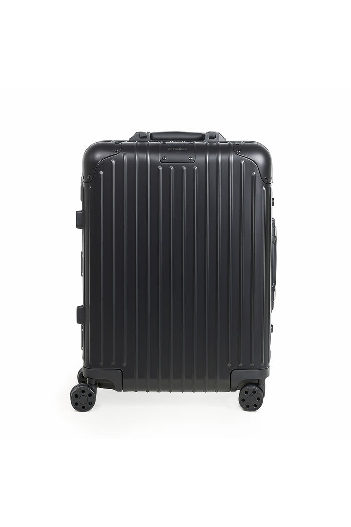 Mala de Viagem Pequena de Bordo 10 kg em Aluminio Dubai Maloa Preto