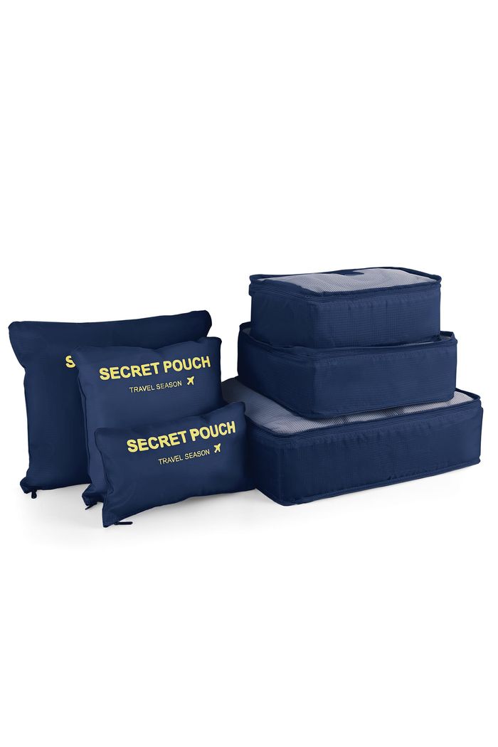 Kit Organizador de Mala 6 Peças Laundry Pouch