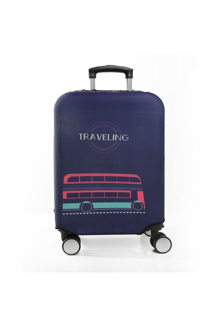 Capa de Mala Maloa Alça Tradicional Onibus Traveling Azul