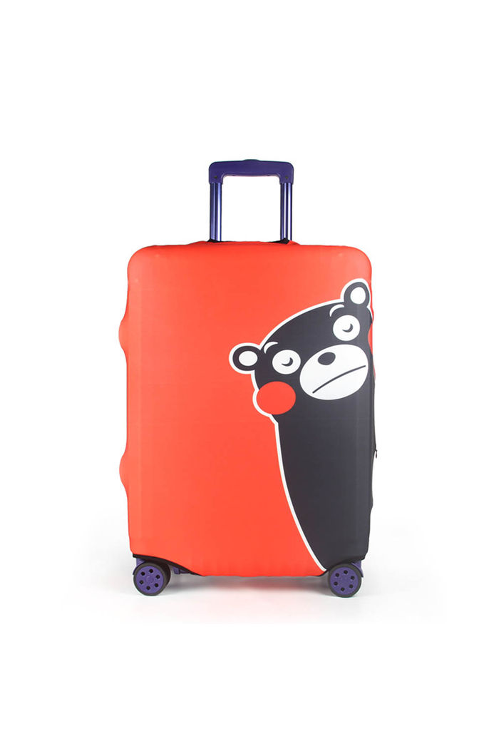 Capa de Mala Maloa Alça Tradicional  Urso Laranja