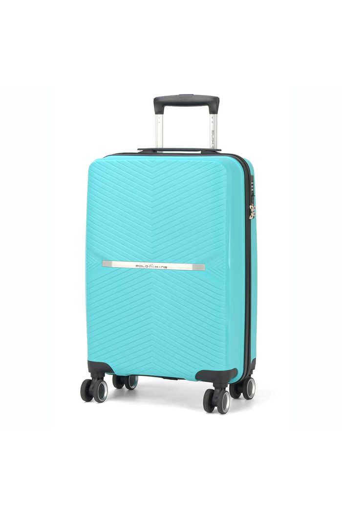 Mala de Viagem Pequena de Bordo 10kg em Polipropileno Milão Azul Claro