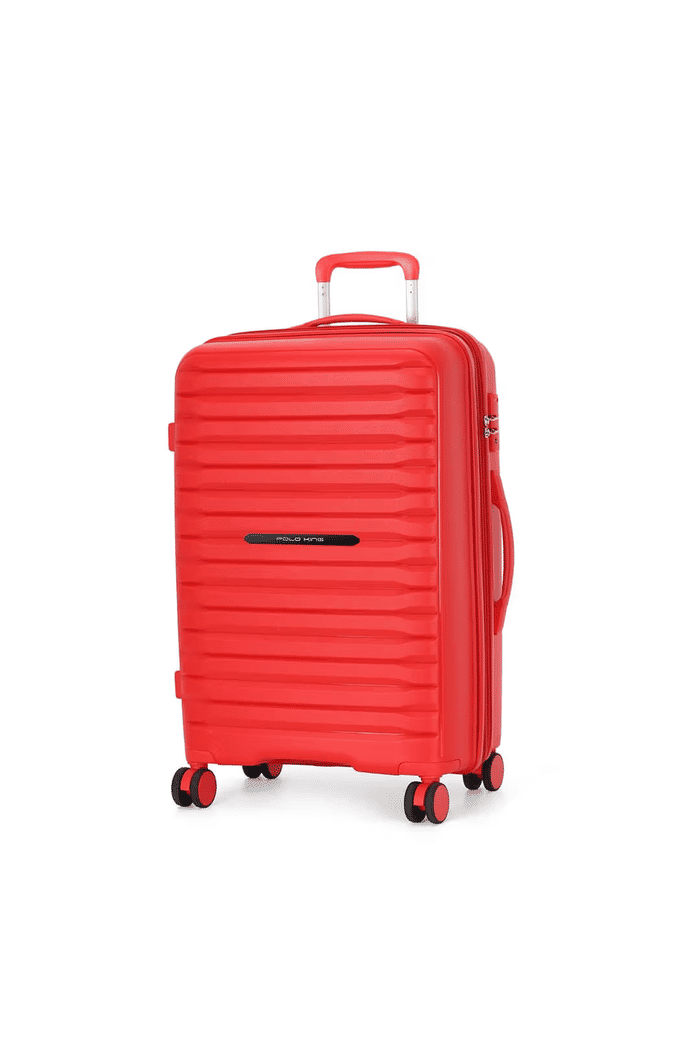 Mala de Viagem Pequena de Bordo 10kg Polipropileno com Expansor La Paz Vermelho