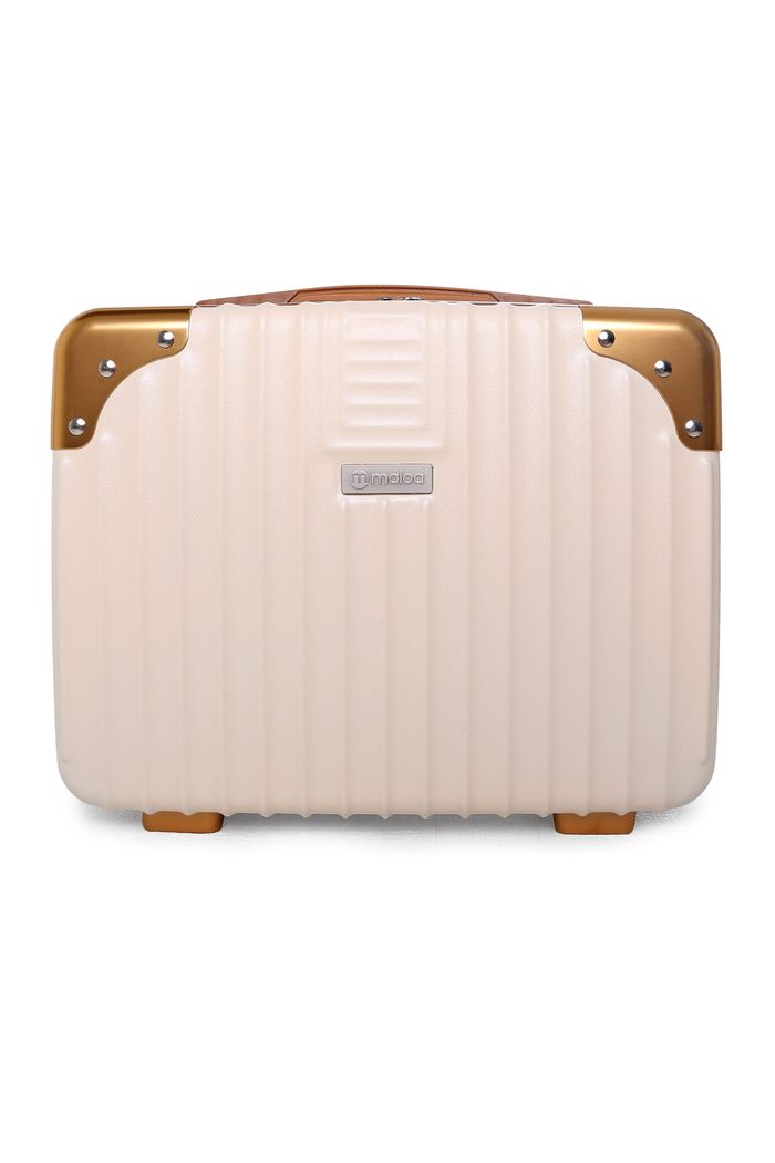 Frasqueira 14 Polegadas em ABS Policarbonato Toronto Maloa Bege