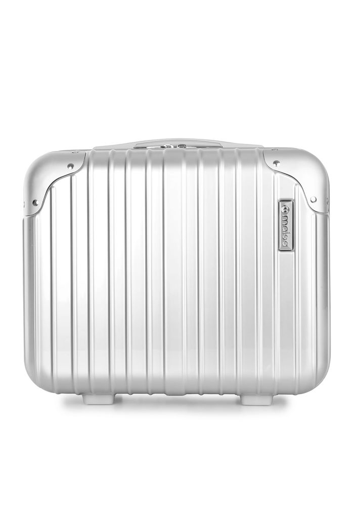 Frasqueira 15 Polegadas ABS Policarbonato Brasil Maloa Prata