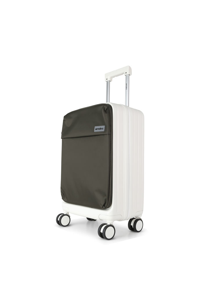 Mala de Viagem Pequena de Bordo 10 kg Policarbonato Cuba Maloa Verde