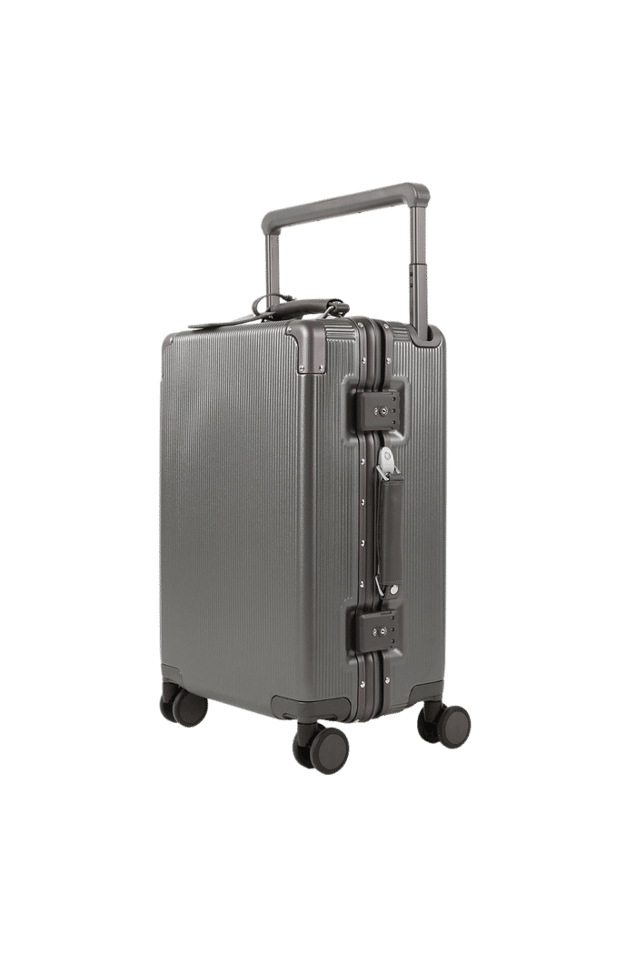 Mala de Viagem Pequena de Bordo 10 kg em Policarbonato Tóquio Maloa Chumbo