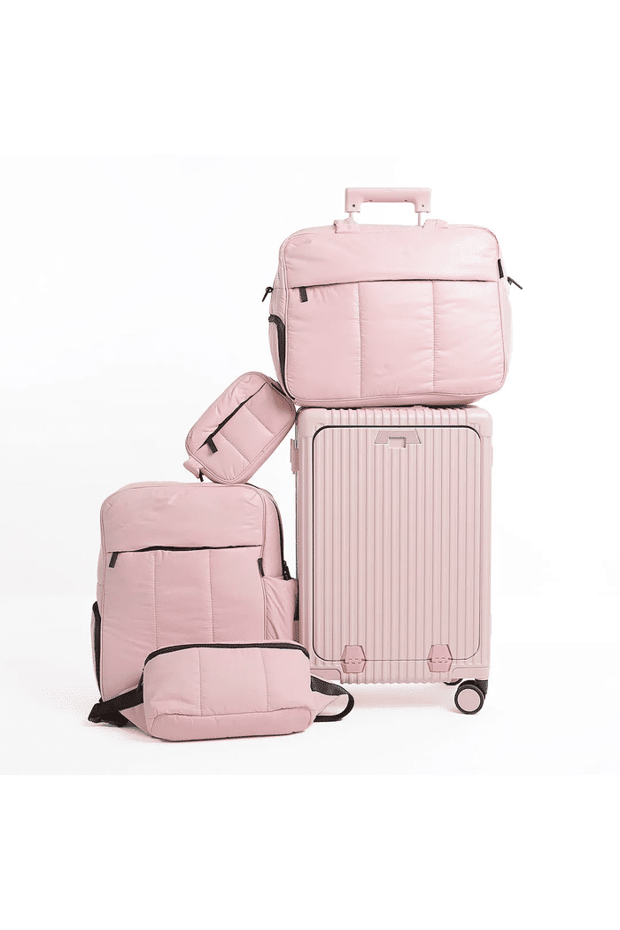 Kit de Mala Pequena de Bordo 10kg Suécia e Kit Confort Bag Completo