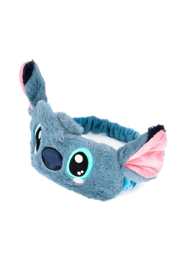 Mascara de Dormir em Pelúcia Stitch Azul