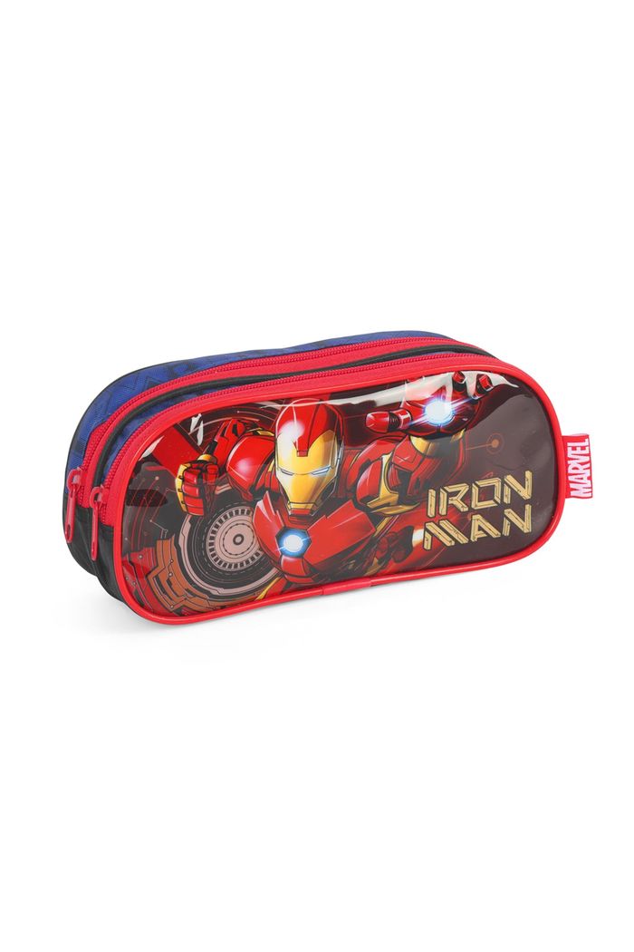 Estojo Escolar Infantil Homem de Ferro
