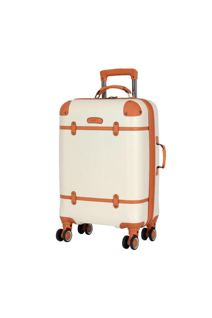 Mala de Viagem Media 23kg em ABS Atena Branco