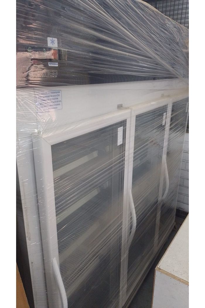 GELADEIRA VITRINE REFRIGERADA INJETADA KROMMA GVK-3P- REMOTO