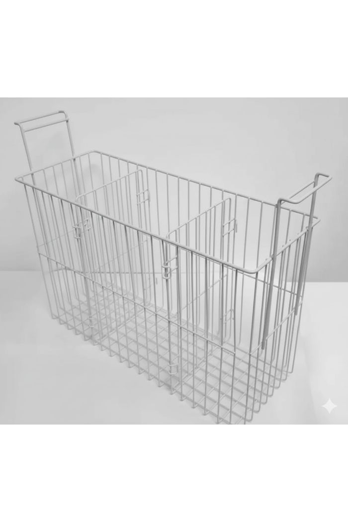 CESTO COM DIVISORIA MOVEL - CINZA P/ LINHA NEW SLIM