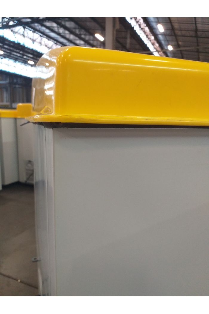 CONGELADOR FREEZER EXPOSITOR VITRINE SHOW SC 324 127V AMARELO CAP EQUIV 400 LT - SLIM