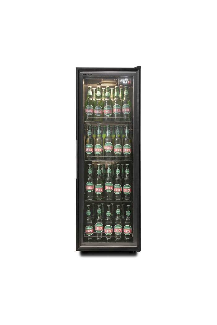 CERVEJEIRA VERTICAL CV200 220V PRETA PORTA DIREITA