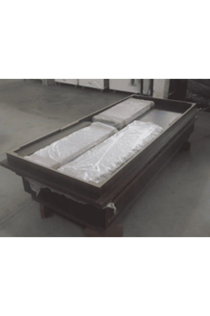 MESA EXPOSITORA NEUTRA MODULO 1950X 900X 900MM TAMPO MDF (Cópia)