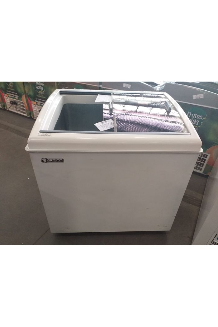 CONGELADOR FREEZER EXPOSITOR VITRINE SHOW SC 224 127V BRANCO CAP EQUIV 300 LT