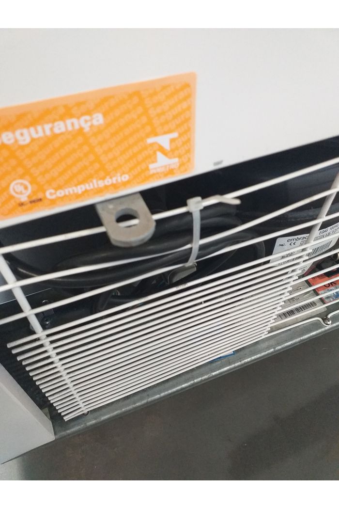 CONGELADOR FREEZER EXPOSITOR VITRINE SHOW SC 424 127V AMARELO CAP EQUIV 460 LT - SLIM