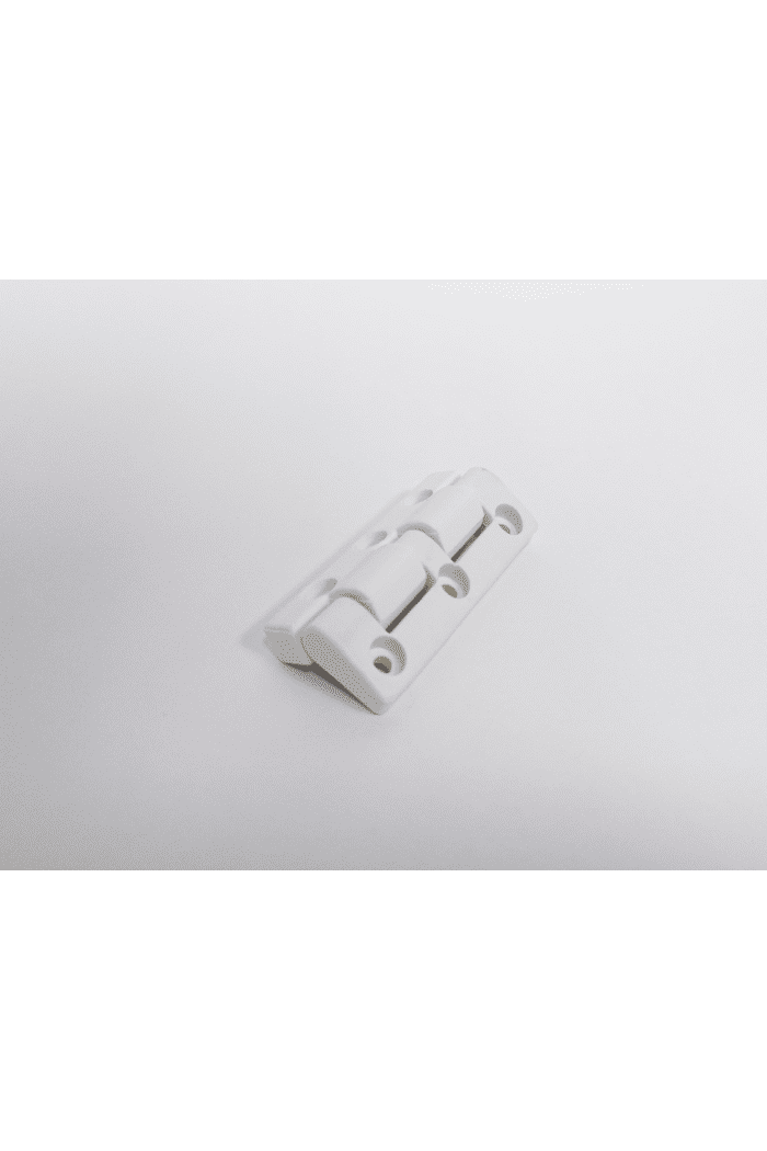 DOBRADICA PLASTICA P/ CT 51 E SC 075 PEQUENA - BRANCA