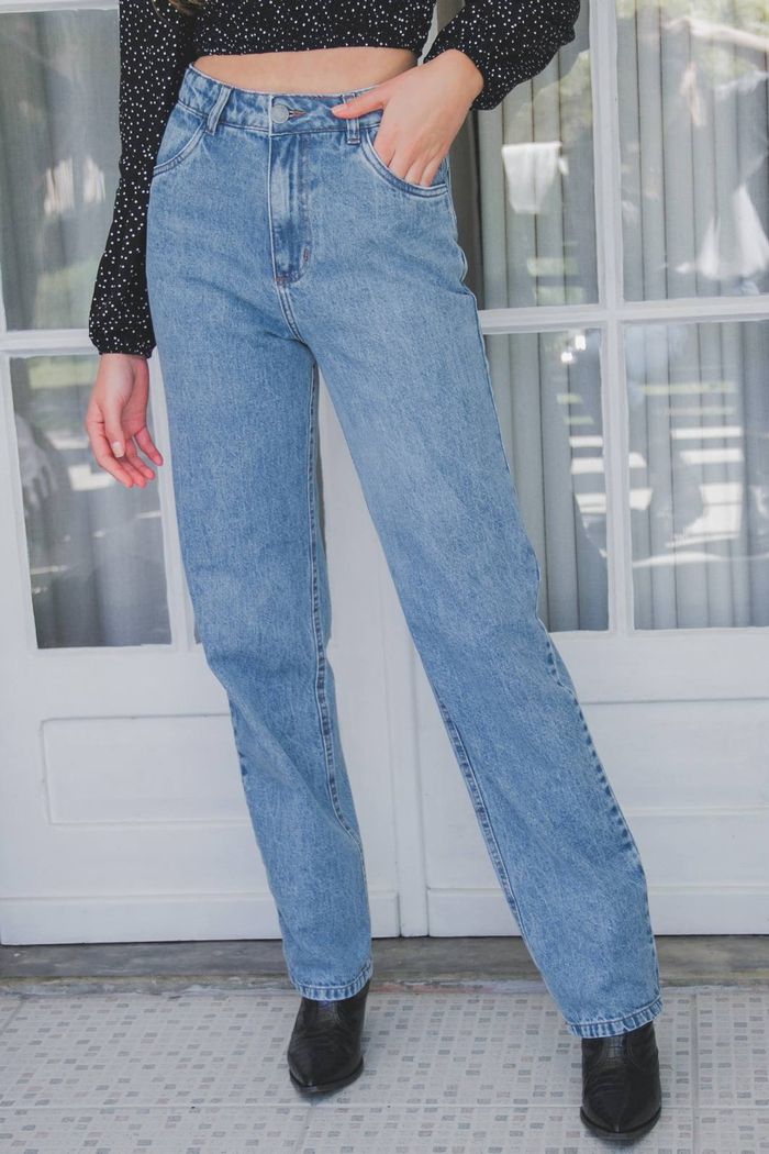 CALÇA JEANS WIDE BASIC