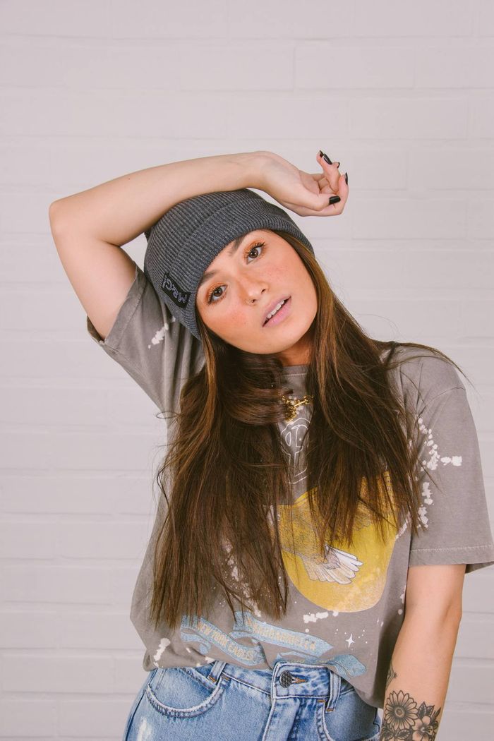 GORRO CINZA MESCLADO