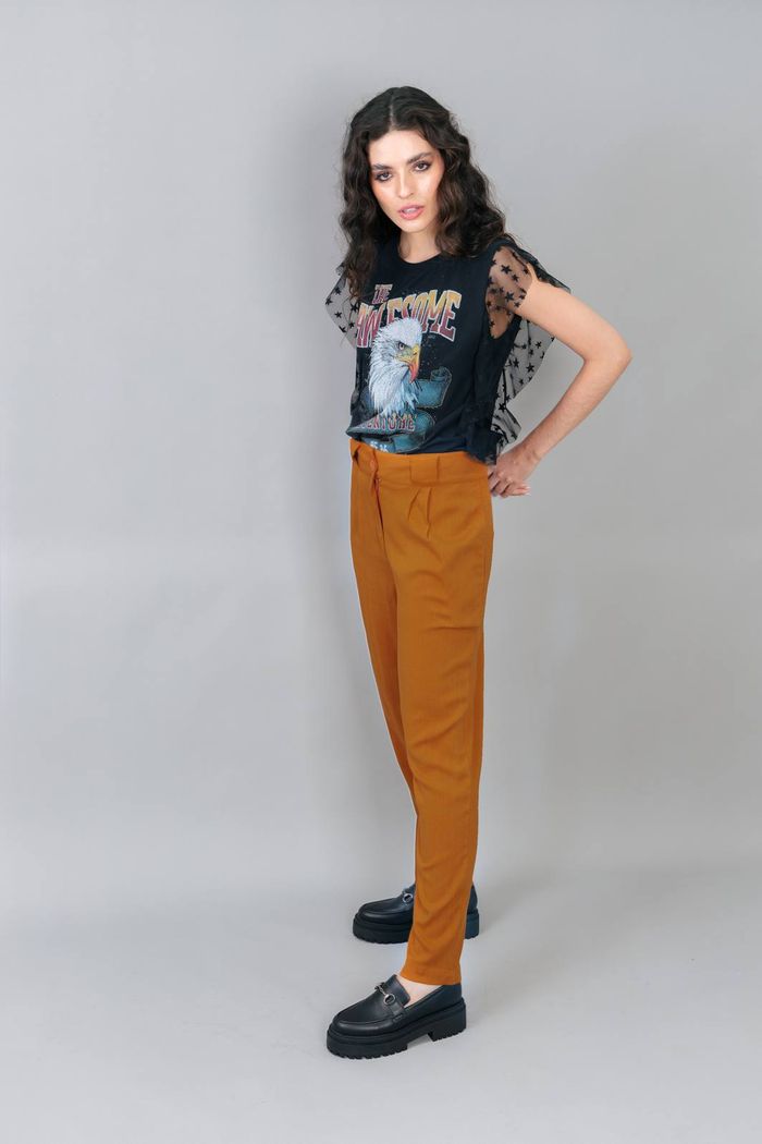 CALÇA ALFAIATARIA MARROM