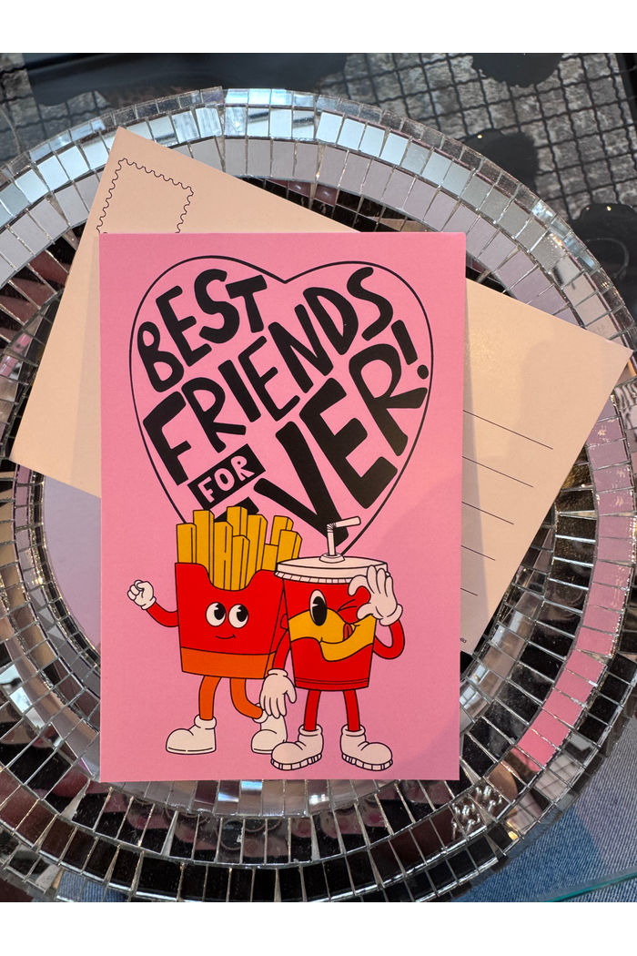 POSTAL BEST FRIENDS FOREVER