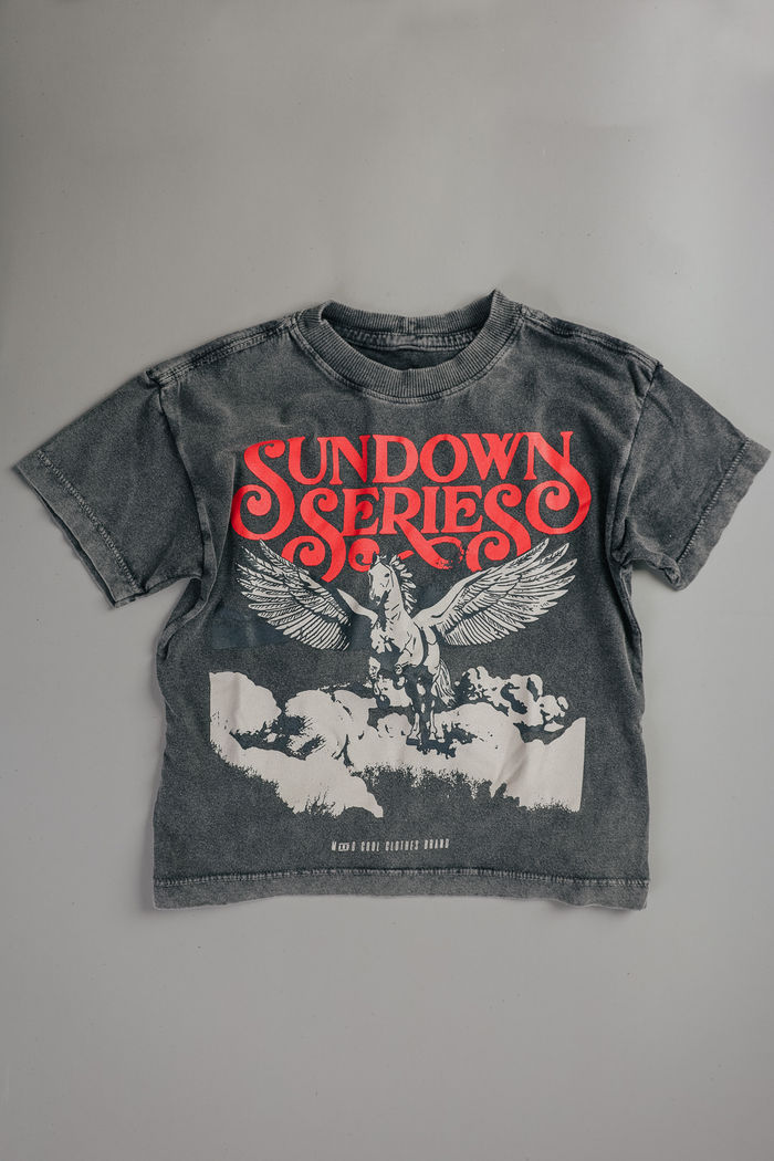 T-SHIRT INFANTIL CHUMBO MARMORIZADO SUNDOWN