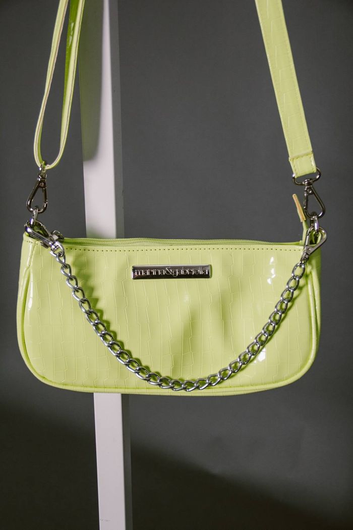 BAGUETE BAG COM CORRENTE LEMON