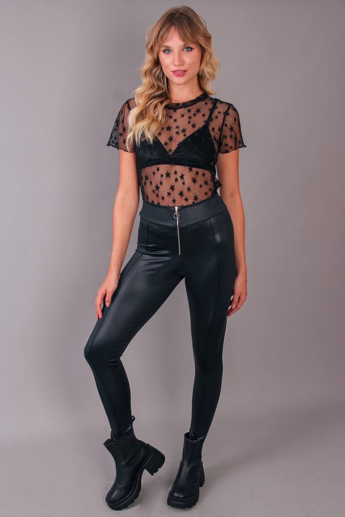 CALÇA CIRRÊ COM ZÍPER