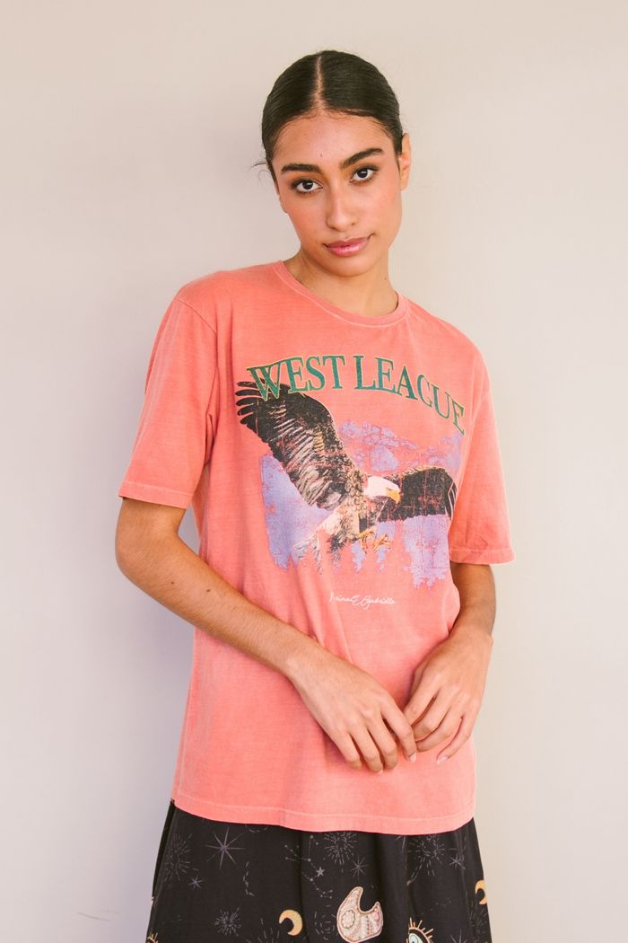 T-SHIRT BOYFRIEND FERRUGEM WEST LEAGUE