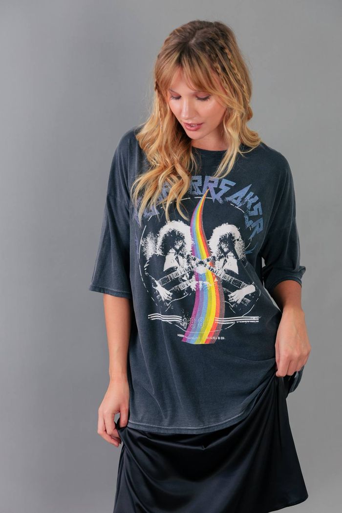 CAMISETA T-SHIRT OVERSIZED CHUMBO HEARTBREAKER