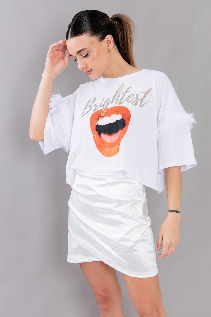 SAIA  COM TRANSPASSE BRANCA BRILHANTE