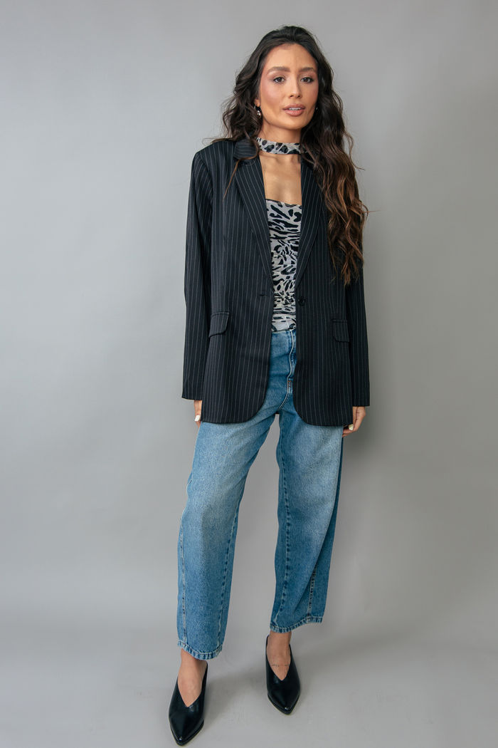 BLAZER  ALFAIATARIA RISCA DE GIZ