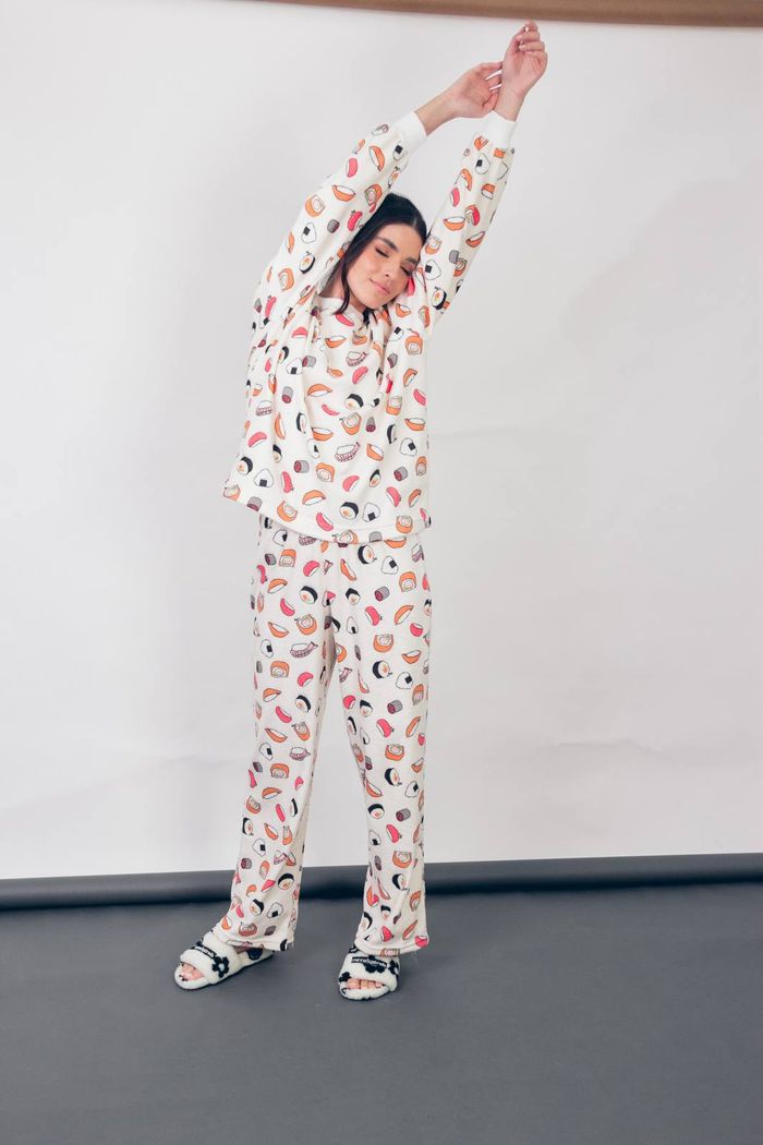 CONJUNTO PIJAMA FLEECE SUSHI
