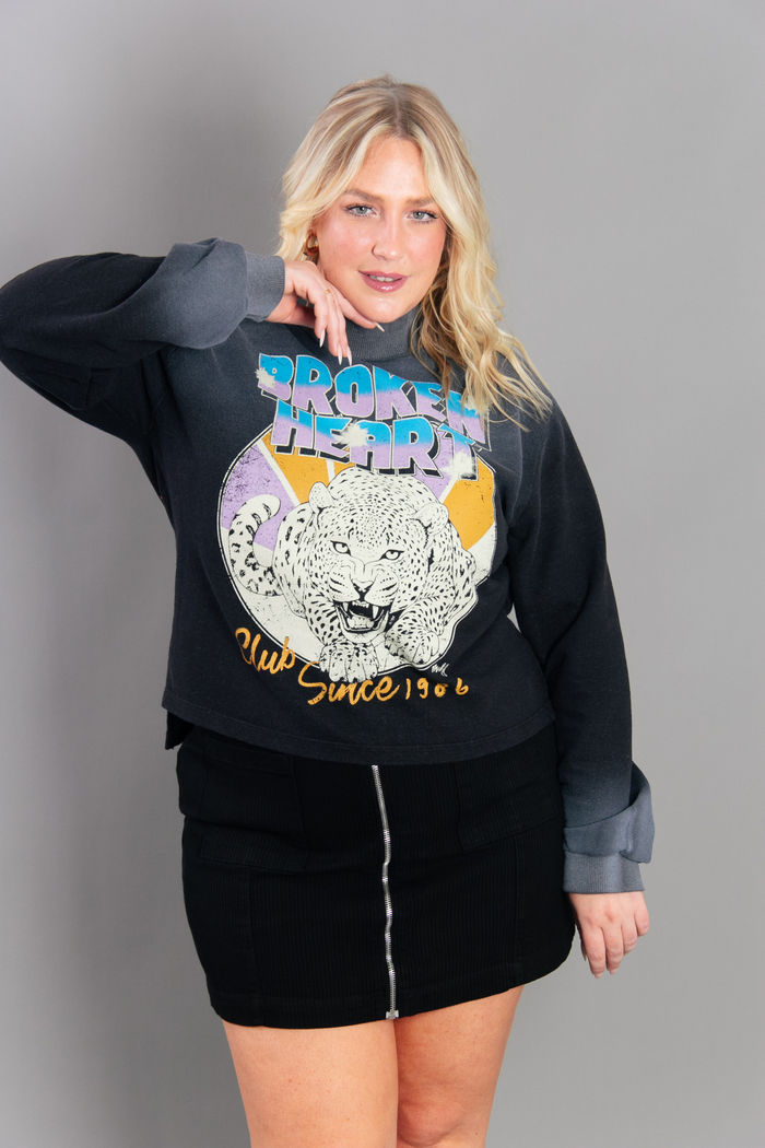 SAIA DE COTELÊ PRETO COM ZÍPER